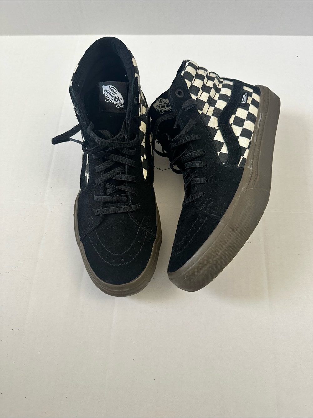 Vans bmx sk8-hi checkerboard 6.5 men